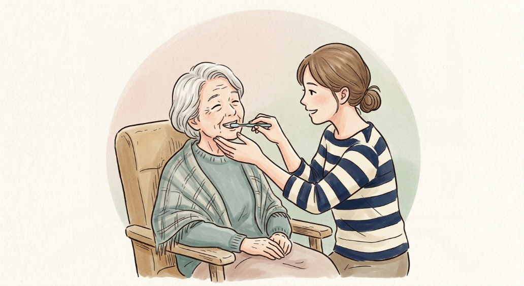 介護 食事 女性