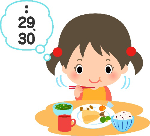 よく噛む　幼児　小児歯科