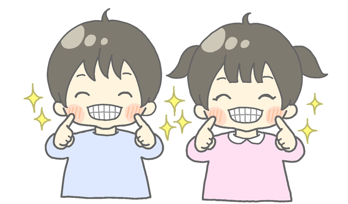 子ども　フッ素塗布　歯のクリーニング