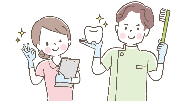 歯科衛生士　歯　OK