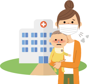 赤ちゃんとお母さん